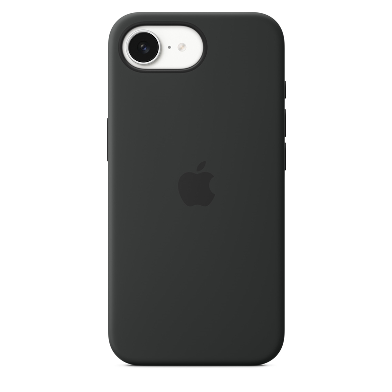 Apple Silicone Case - Silikonowe etui z MagSafe do iPhone 16e (czarny)