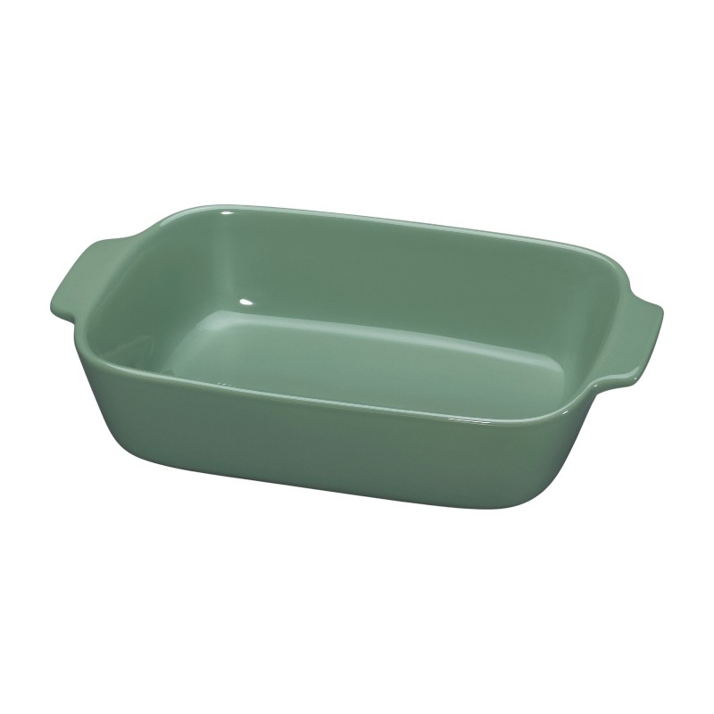 Küchenprofi Porto - Ceramiczna brytfanna / naczynie do zapiekania 30×19×6,5 cm (zielony)