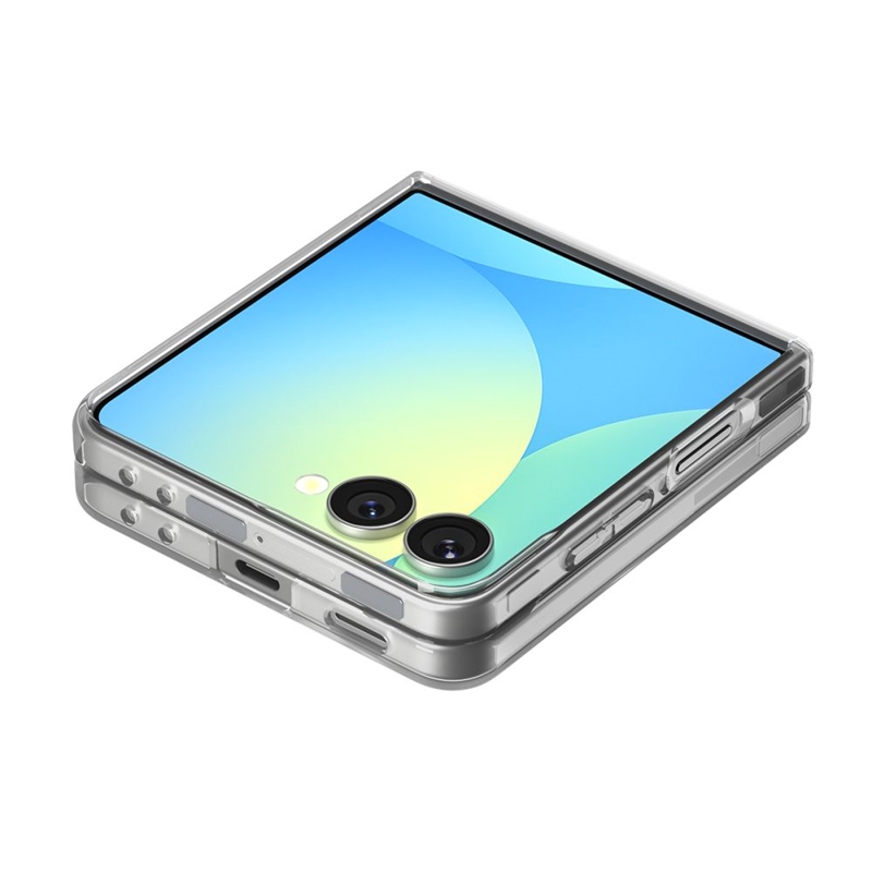 Spigen Airskin Mag MagSafe - Etui do Samsung Galaxy Z Flip 7 (Clear/White)