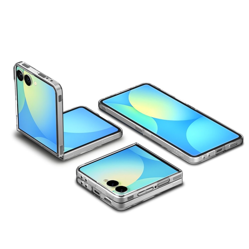 Spigen Airskin Mag MagSafe - Etui do Samsung Galaxy Z Flip 7 (Clear/White)