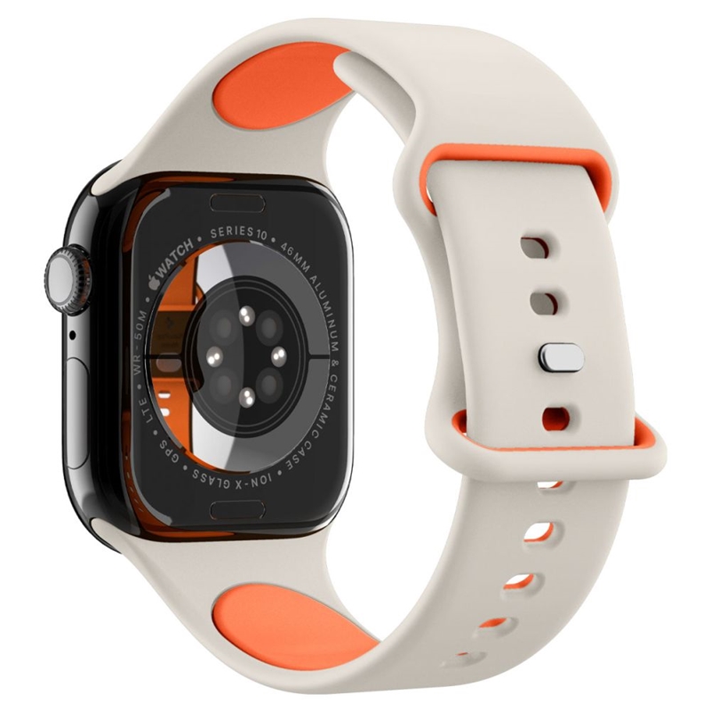 Spigen Nano Pop - Pasek do Apple Watch 44/45/46/49 mm (Orange Beige)