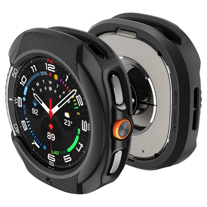 Spigen Liquid Air - Obudowa do Samsung Galaxy Watch 8 Classic 46 mm (Matte Black)