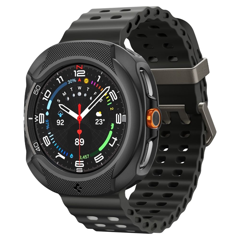 Spigen Liquid Air - Obudowa do Samsung Galaxy Watch 8 Classic 46 mm (Matte Black)
