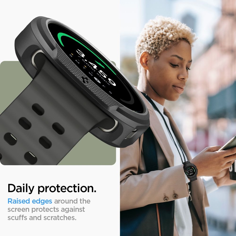 Spigen Liquid Air - Obudowa do Samsung Galaxy Watch 8 Classic 46 mm (Matte Black)