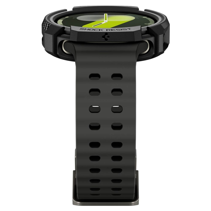 Spigen Rugged Armor - Obudowa do Samsung Galaxy Watch 8 44 mm (Matte Black)