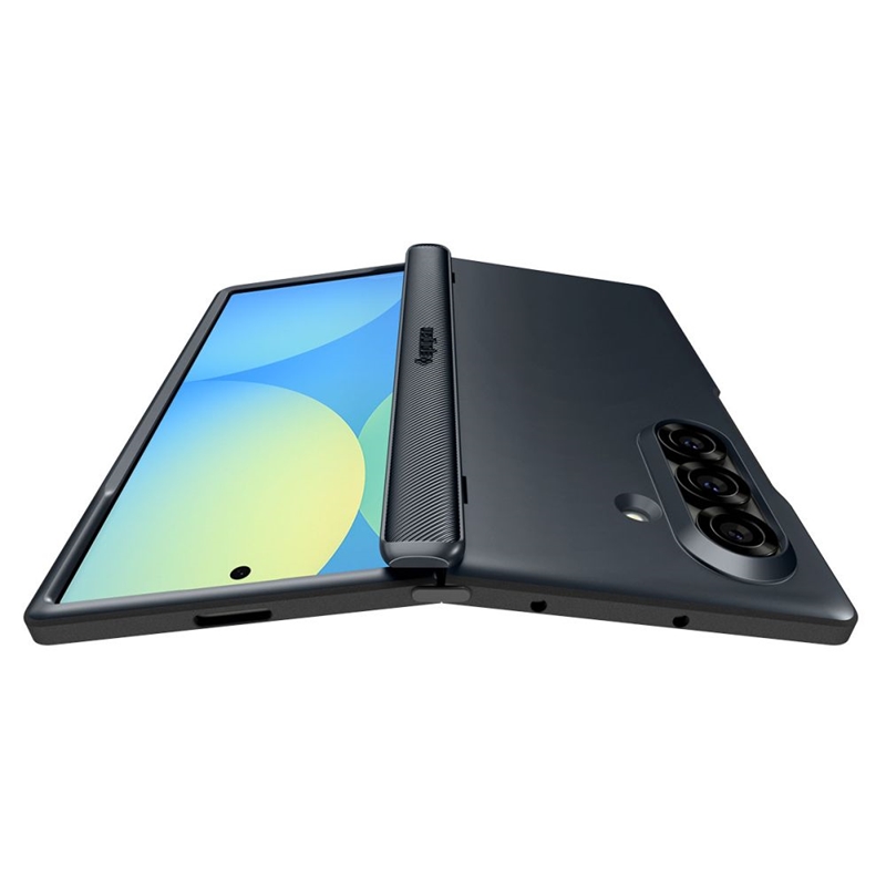 Spigen Slim Armor Pro Mag MagSafe - Etui do Samsung Galaxy Z Fold 7 (Metal Slate)