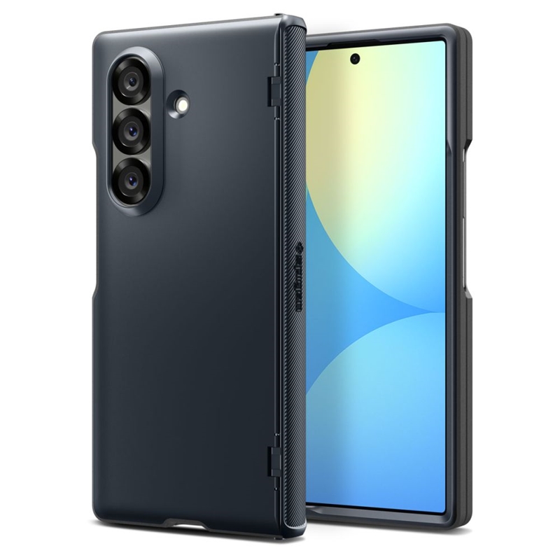 Spigen Slim Armor Pro Mag MagSafe - Etui do Samsung Galaxy Z Fold 7 (Metal Slate)