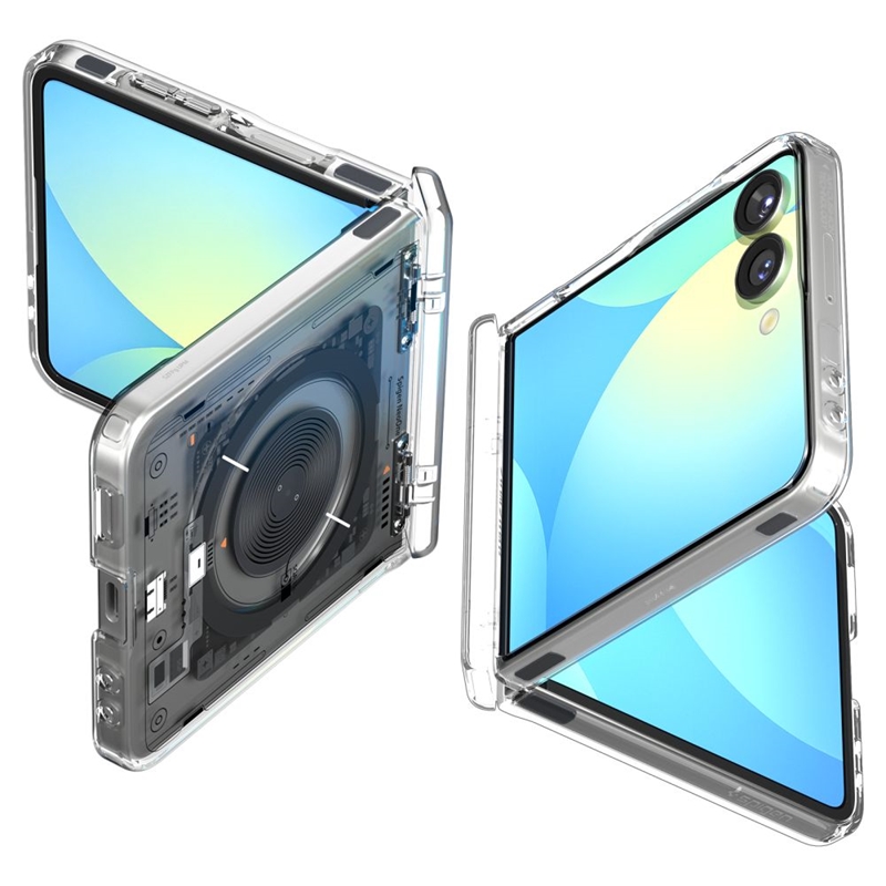 Spigen Ultra Hybrid Pro Mag MagSafe - Etui do Samsung Galaxy Z Flip 7 (Neo One)