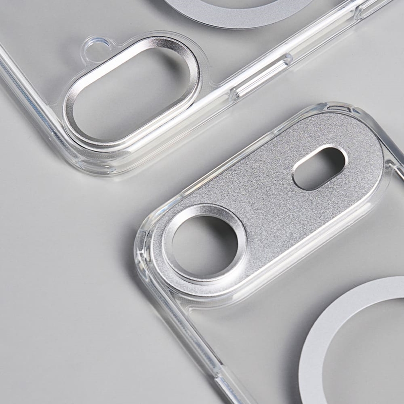 Moshi iGlaze MagSafe - Etui iPhone Air (Luna Silver)