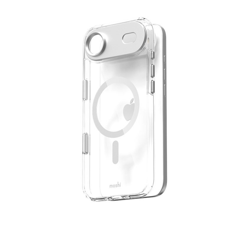 Moshi iGlaze MagSafe - Etui iPhone Air (Luna Silver)