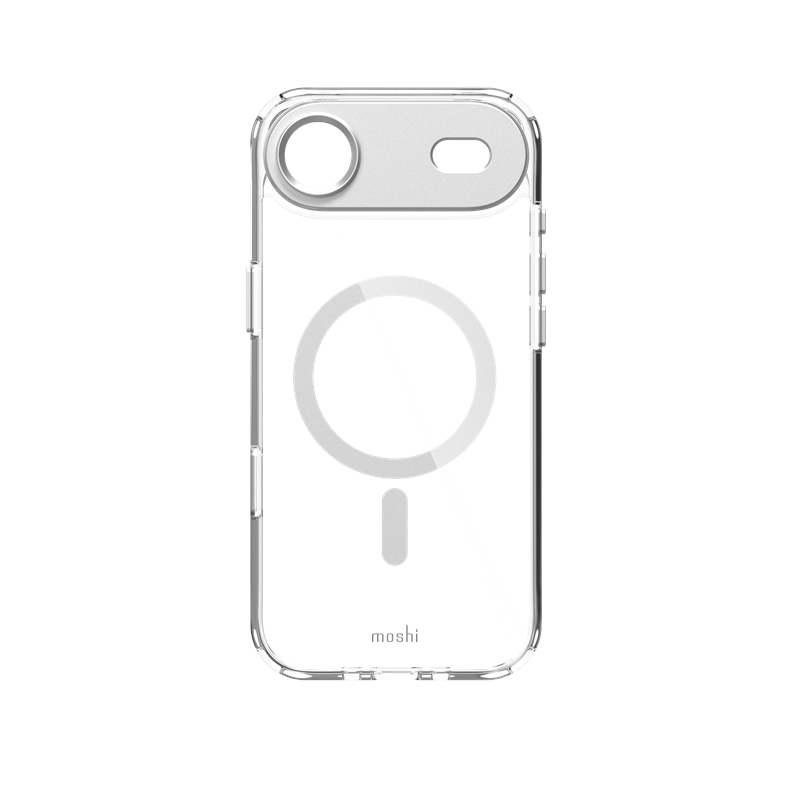 Moshi iGlaze MagSafe - Etui iPhone Air (Luna Silver)