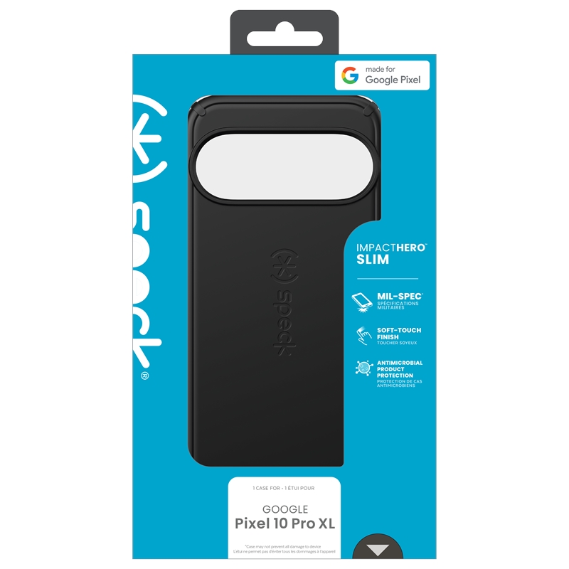 Speck ImpactHero Slim - Etui Google Pixel 10 Pro XL (Czarny)