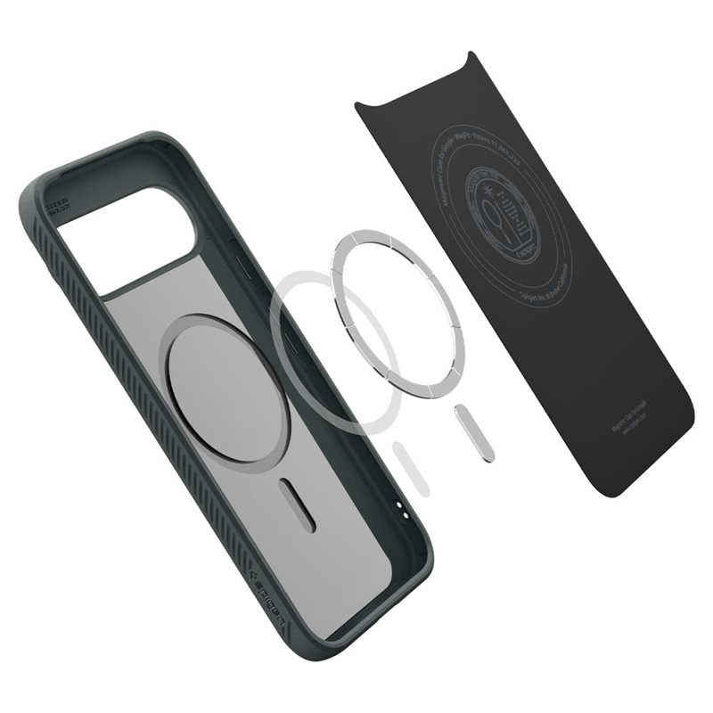 Spigen Liquid Air Mag MagSafe - Etui do Google Pixel 10 Pro XL (Abyss Green)