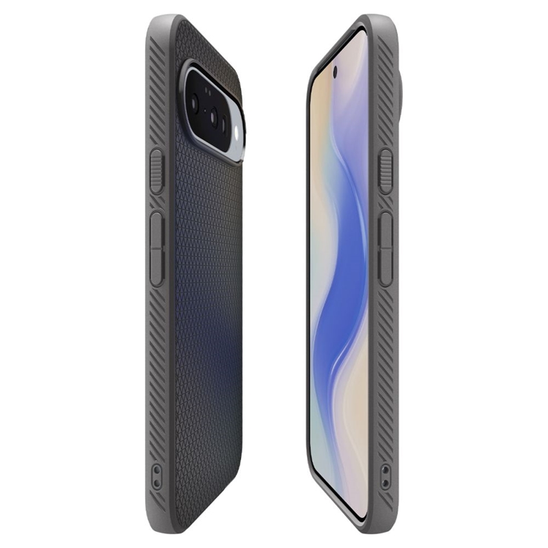 Spigen Liquid Air Mag MagSafe - Etui do Google Pixel 10 / 10 Pro (Marble Grey)