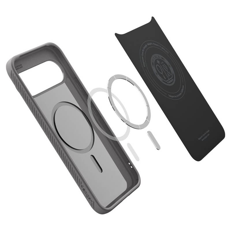 Spigen Liquid Air Mag MagSafe - Etui do Google Pixel 10 / 10 Pro (Marble Grey)