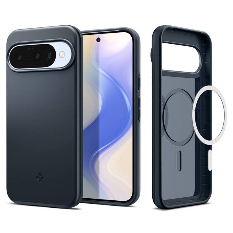 Spigen Thin Fit Mag MagSafe - Etui do Google Pixel 10 / 10 Pro (Metal Slate)