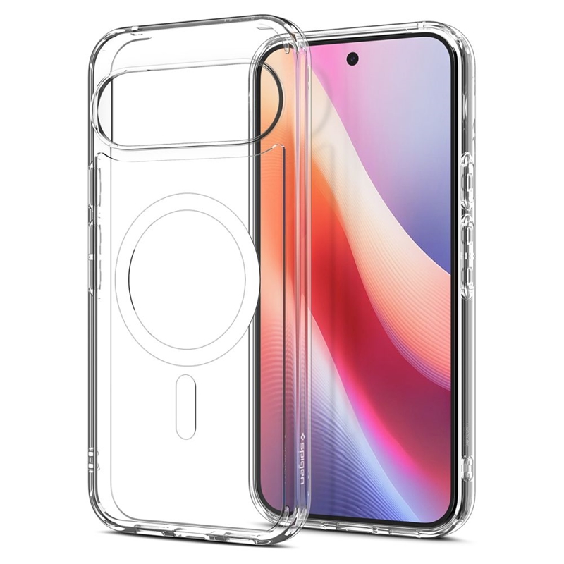 Spigen Ultra Hybrid Mag MagSafe - Etui do Google Pixel 10 Pro XL (Clear/White)
