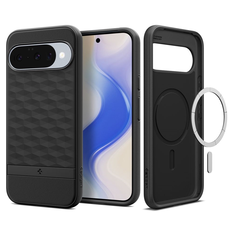 Spigen Parallax Mag MagSafe - Etui do Google Pixel 10 / 10 Pro (Matte Black)