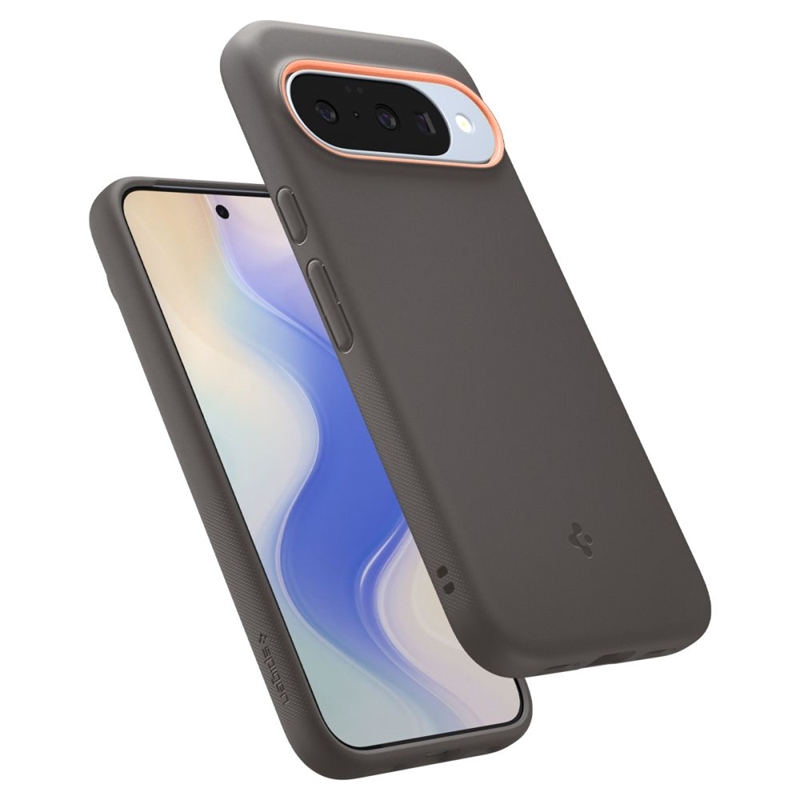 Spigen Nano Pop Mag MagSafe - Etui do Google Pixel 10 / 10 Pro (Papaya Grey)