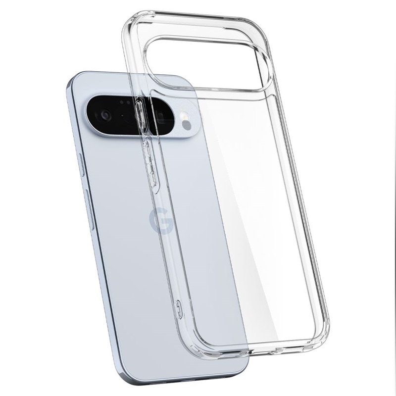 Spigen Ultra Hybrid - Etui do Google Pixel 10 / 10 Pro (Crystal Clear)