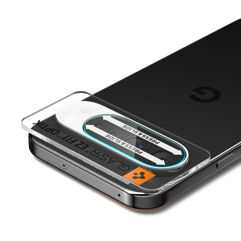 Spigen Optik GLAS.TR Camera Protector 2-Pack - Szkło ochronne na obiektyw do Google Pixel 10 Pro (Crystal Clear)