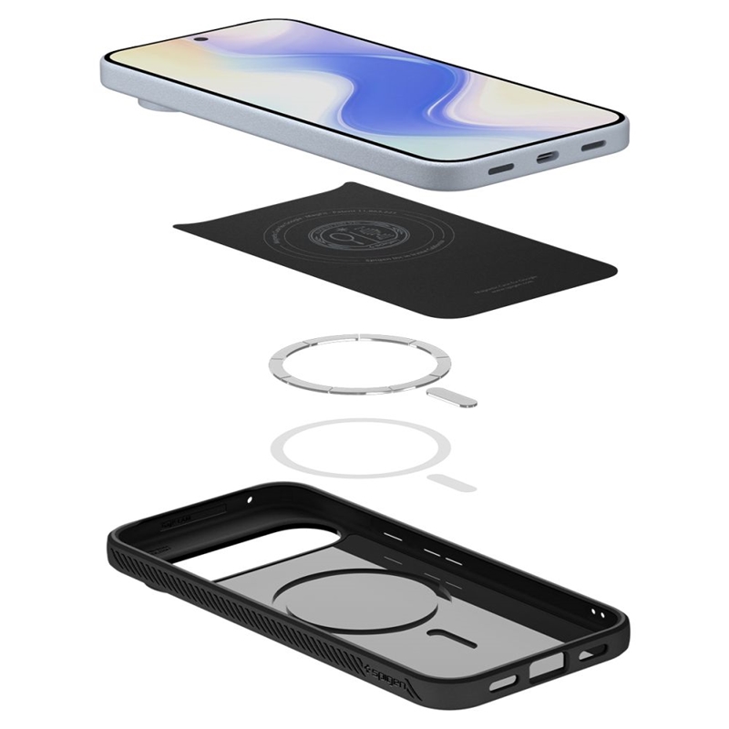 Spigen Liquid Air Mag MagSafe - Etui do Google Pixel 10 Pro XL (Matte Black)