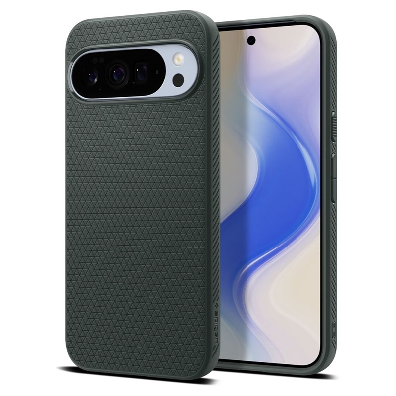 Spigen Liquid Air Mag MagSafe - Etui do Google Pixel 10 Pro XL (Abyss Green)
