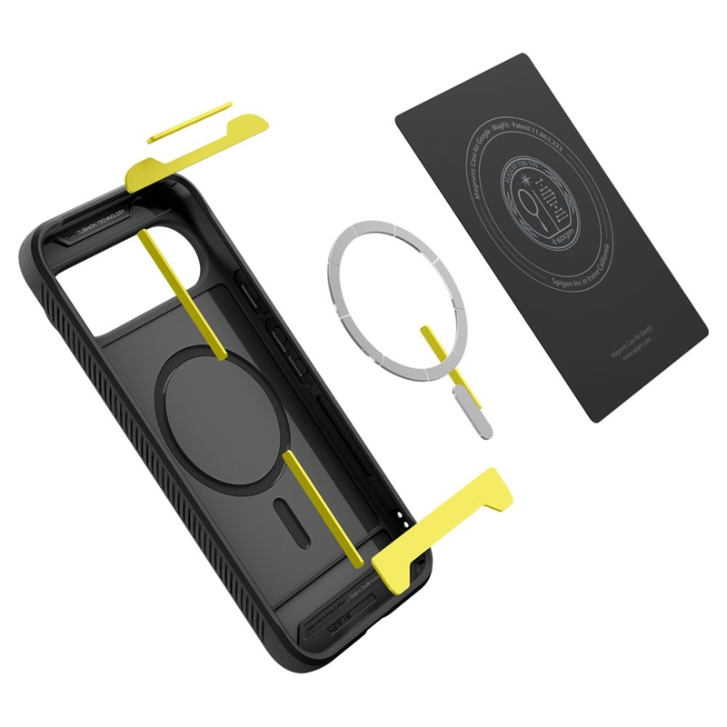 Spigen Rugged Armor Mag MagSafe - Etui do Google Pixel 10 Pro XL (Matte Black)