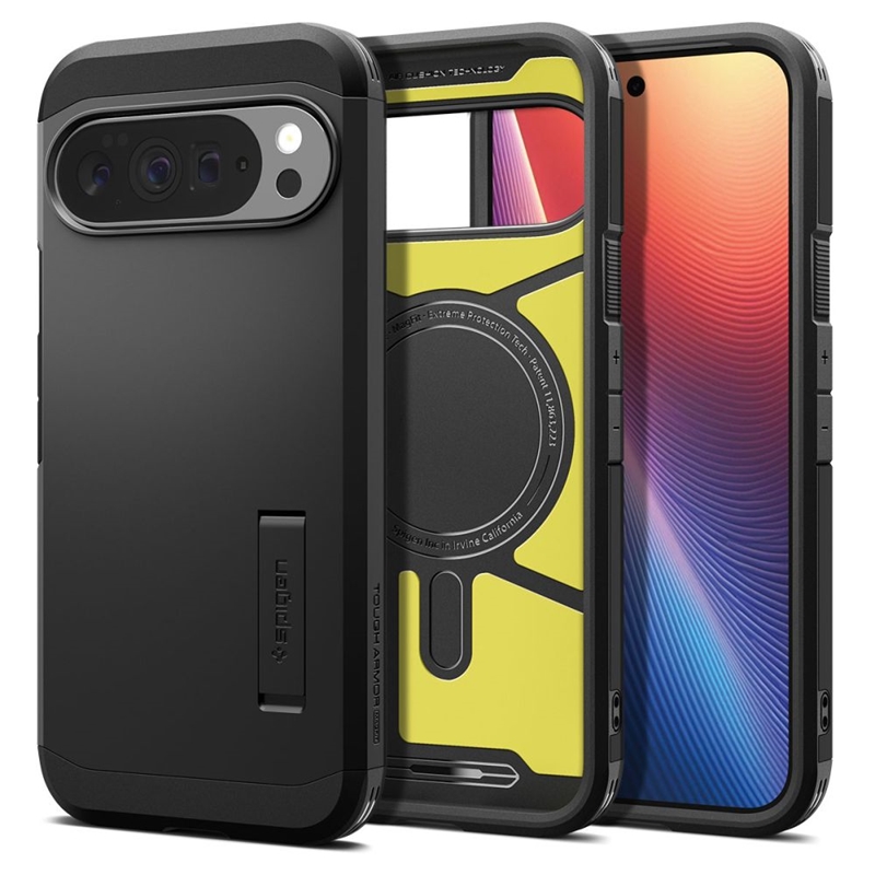 Spigen Tough Armor Mag MagSafe - Etui do Google Pixel 10 Pro XL (Black)