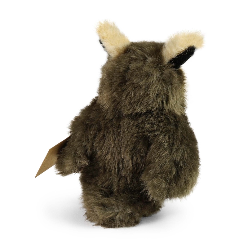 Rappa - Pluszowa realistyczna maskotka Sowa 13 cm Eco-Friendly