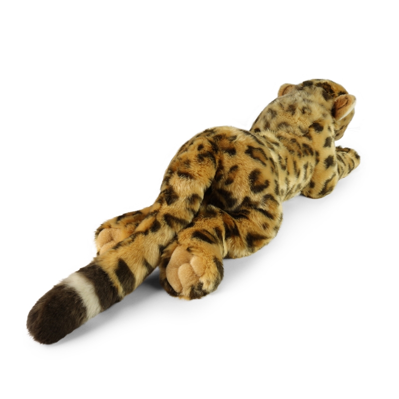 Rappa - Pluszowa realistyczna maskotka Gepard leżący 48 cm Eco-Friendly