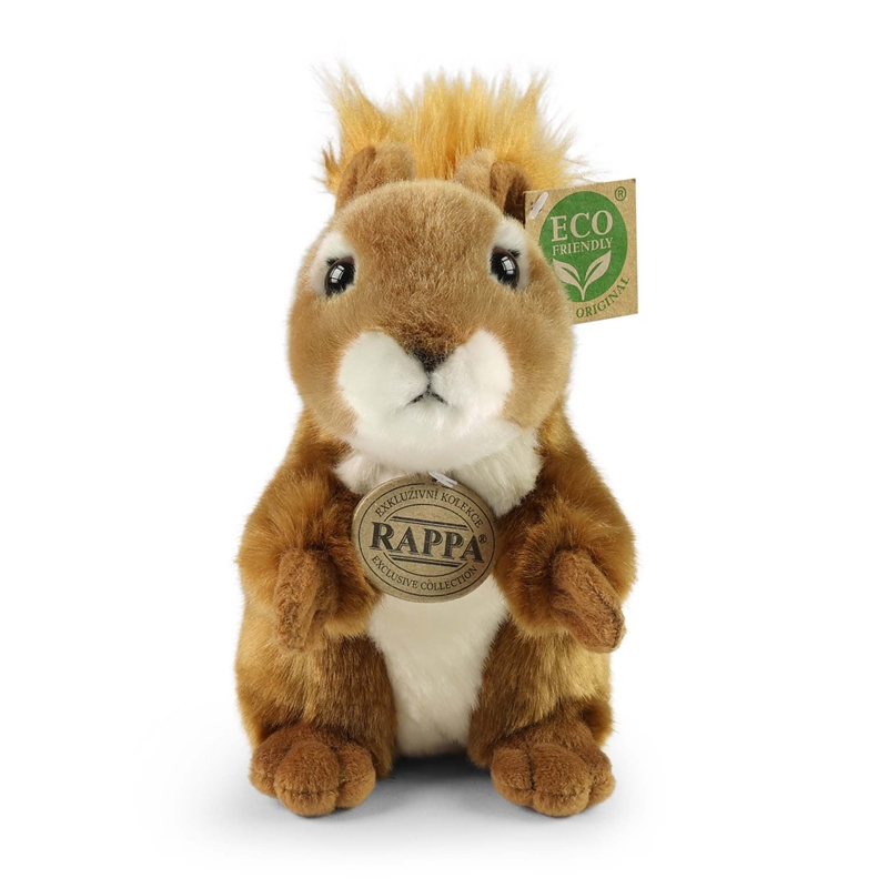 Rappa - Pluszowa realistyczna maskotka Wiewiórka 20 cm Eco-Friendly