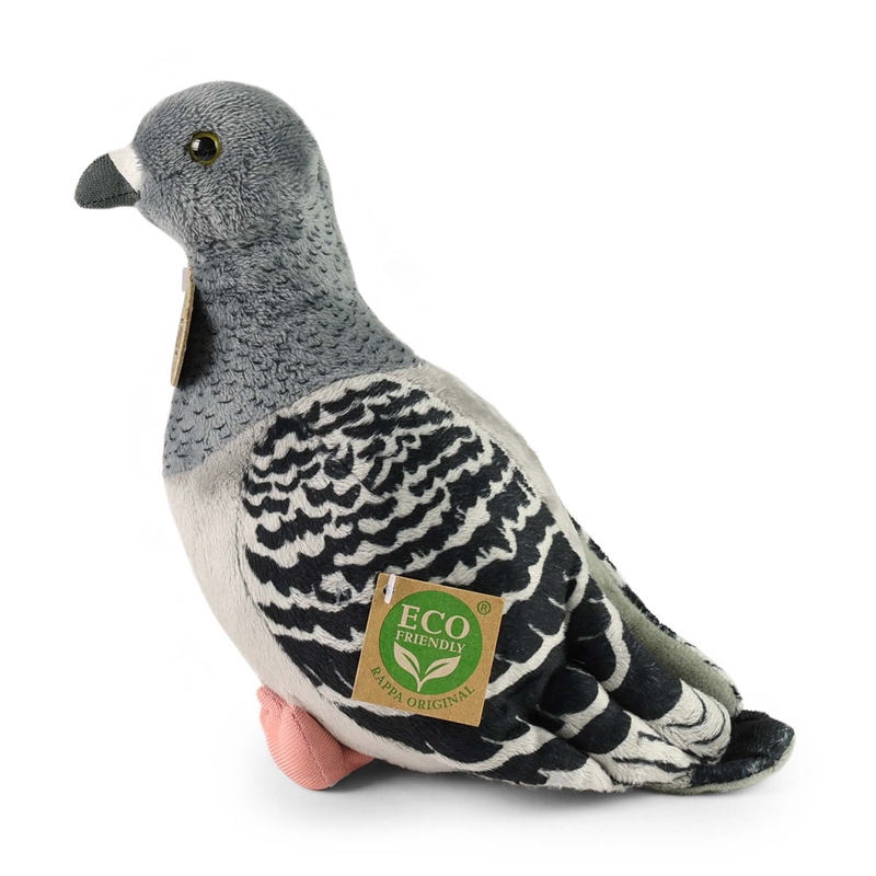 Rappa - Pluszowa realistyczna maskotka Gołąb 22 cm Eco-Friendly