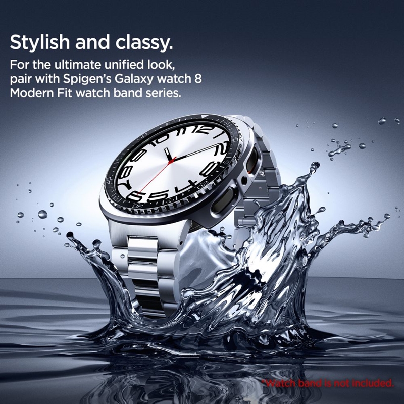 Spigen Bezel Tune Pro Diver - Obudowa / Pierścień ochronny do Samsung Galaxy Watch 8 44 mm (Black)