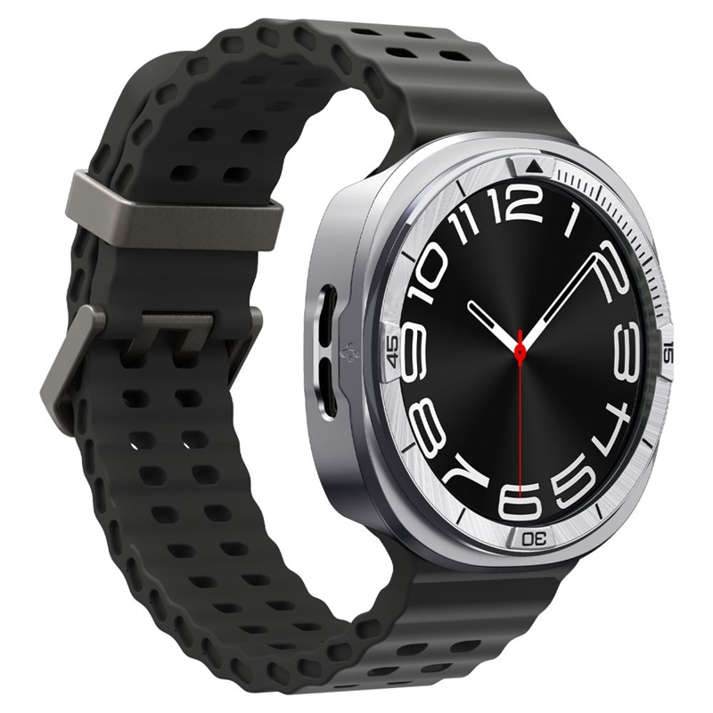 Spigen Bezel Tune Pro Pilot - Obudowa / Pierścień ochronny do Samsung Galaxy Watch 8 44 mm (Silver)