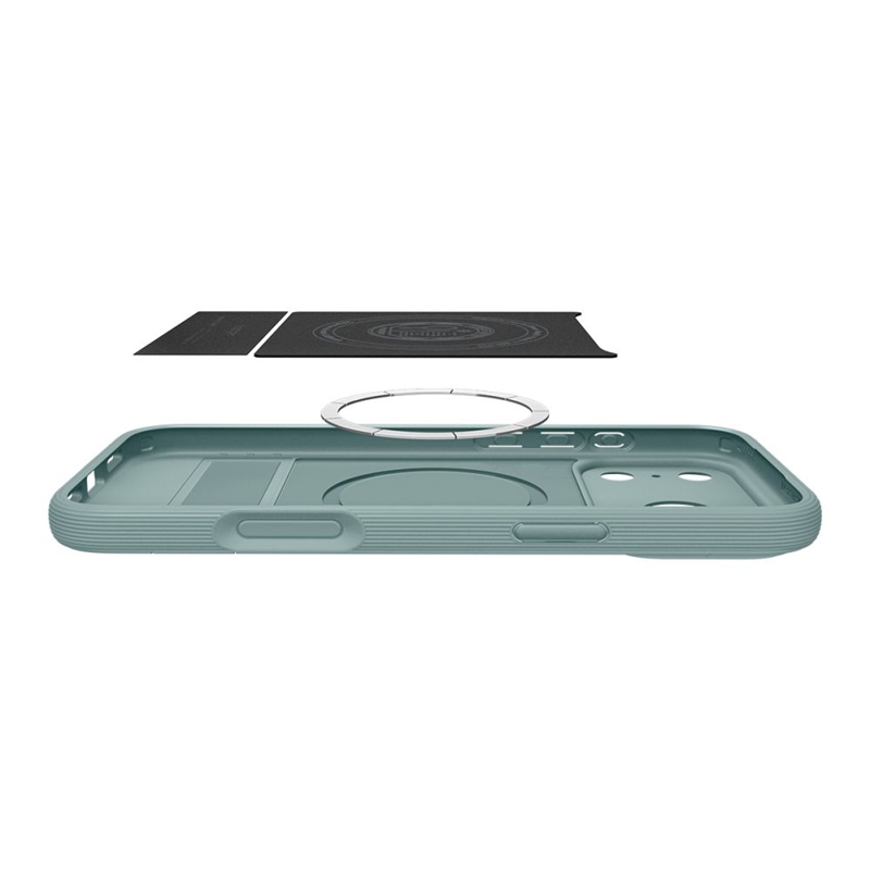 Spigen Parallax S Mag MagSafe - Etui do iPhone 17 Pro Max (Sage Green)