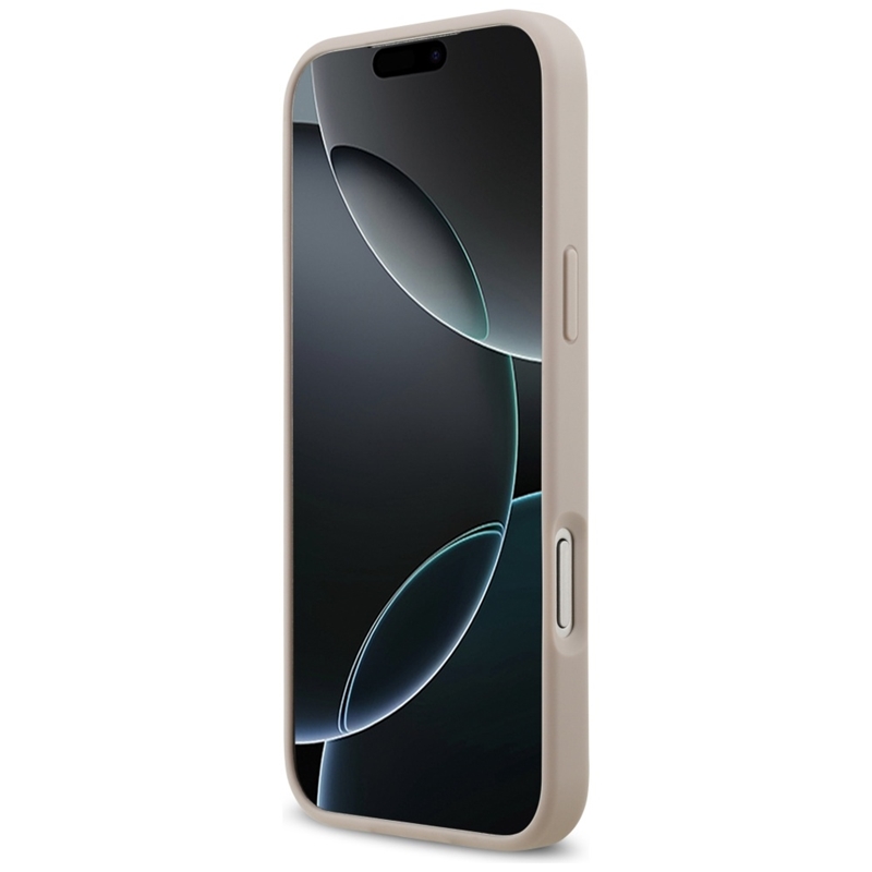 Guess 4G Circle Classic Logo MagSafe - Etui iPhone 17 Pro Max (różowy)