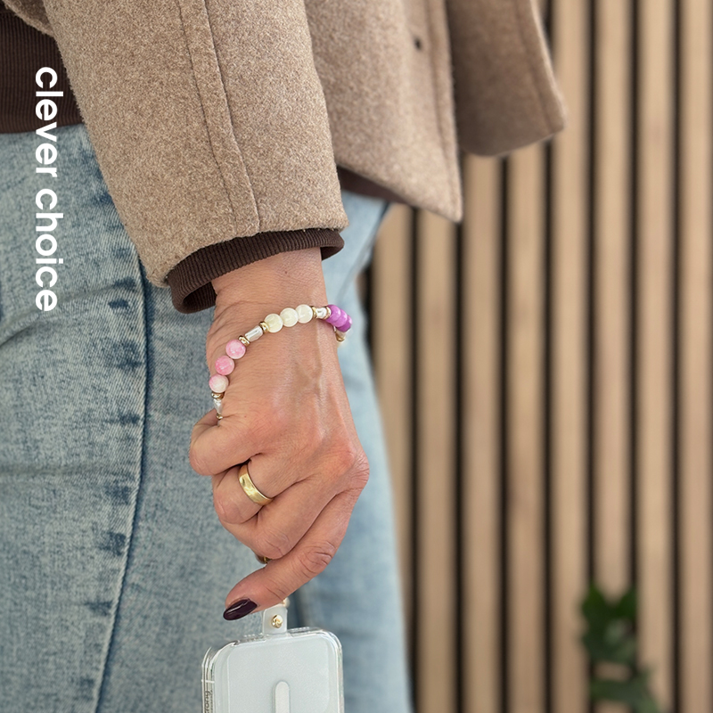 Crong Phone Charm - Smycz zawieszka do telefonu (Pastel Beads)
