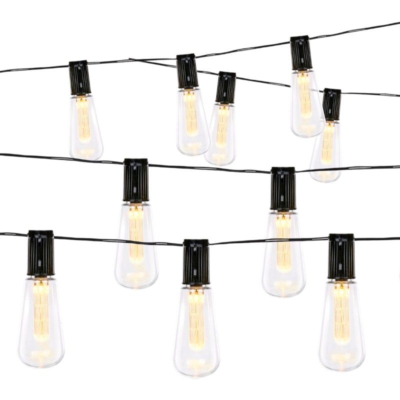 Grundig - Lampki ogrodowe solarne LED 3,35 m