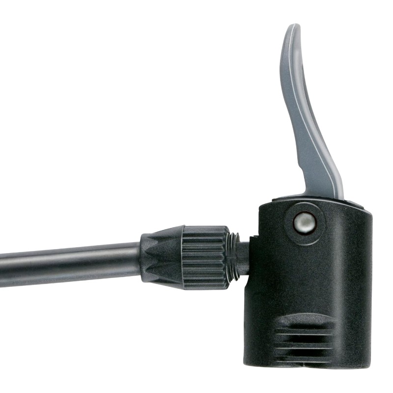 Dunlop - Pompka podłogowa do rowerów, piłek, materacy z manometrem (Niebieski)