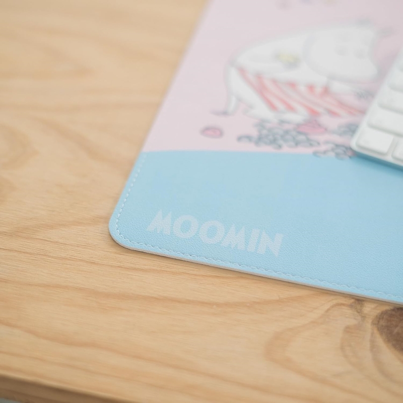 Muminki - Podkładka na biurko z ekoskóry XL 60 x 35 cm