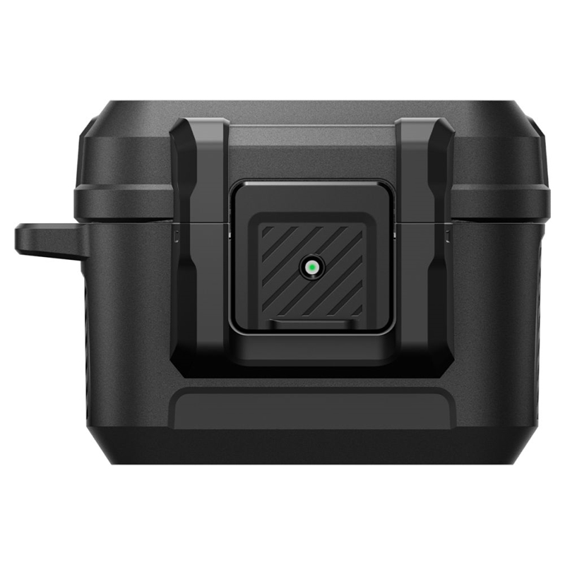 Spigen Lock Fit - Pancerne etui do Apple AirPods Pro 3 (Matte Black)