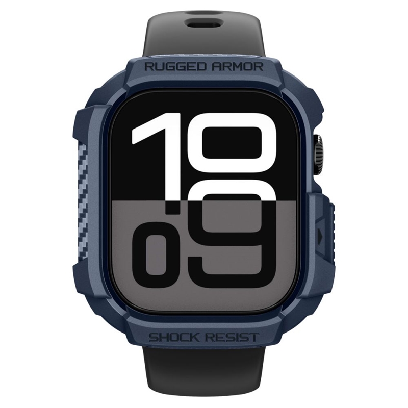 Spigen Rugged Armor V2 - Obudowa do Apple Watch 10 / 11 42 mm (Navy Blue)