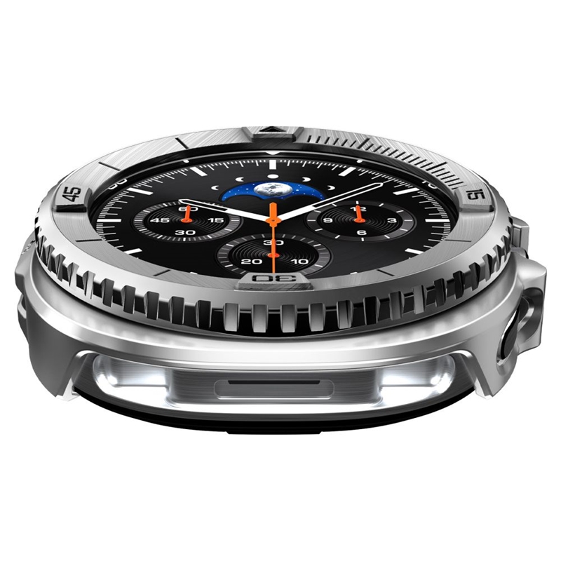 Spigen Bezel Tune Pro Pilot - Obudowa / Pierścień ochronny do Samsung Galaxy Watch 8 Classic 46 mm (Silver)
