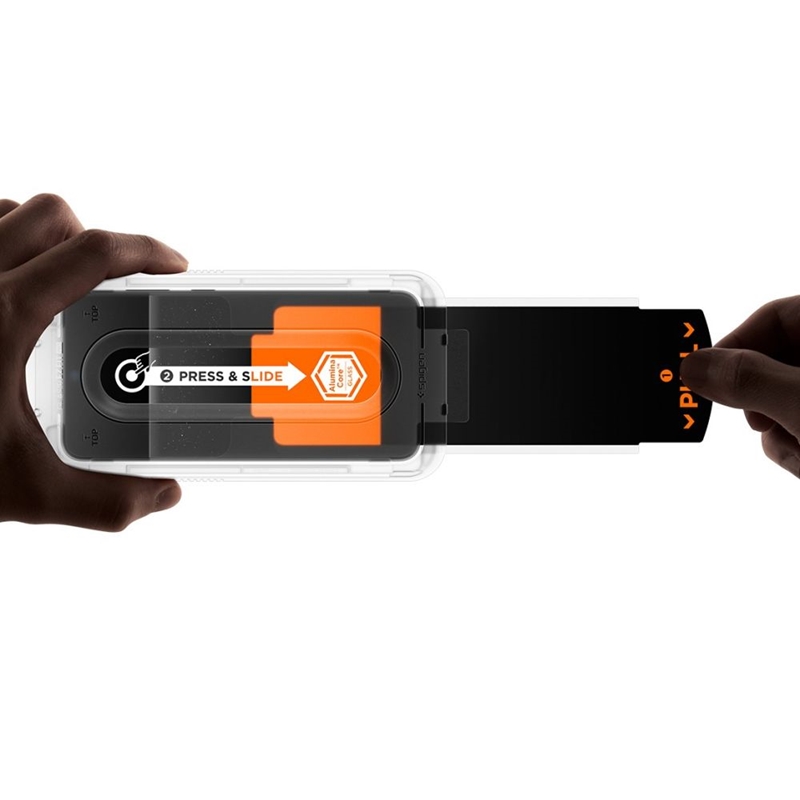 Spigen GLAS.TR EZ Fit Pro - Szkło hartowane do Samsung Galaxy S25 FE