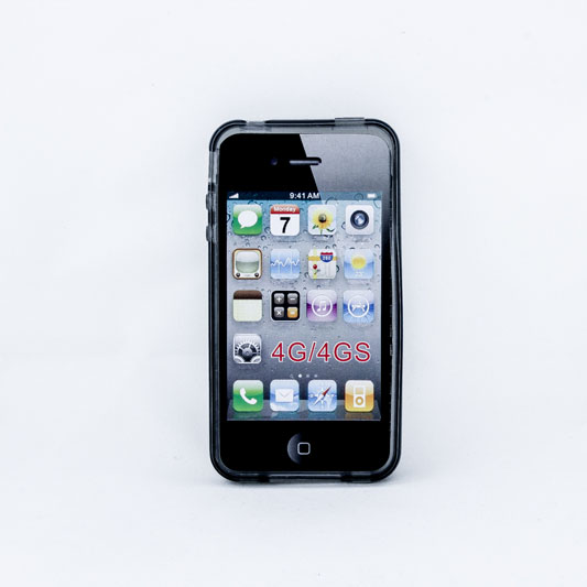 Geffy - Etui iPhone 4s / iPhone 4 TPU pure smoke Geffy - Etui iPhone 4s / iPhone 4 TPU pure smoke