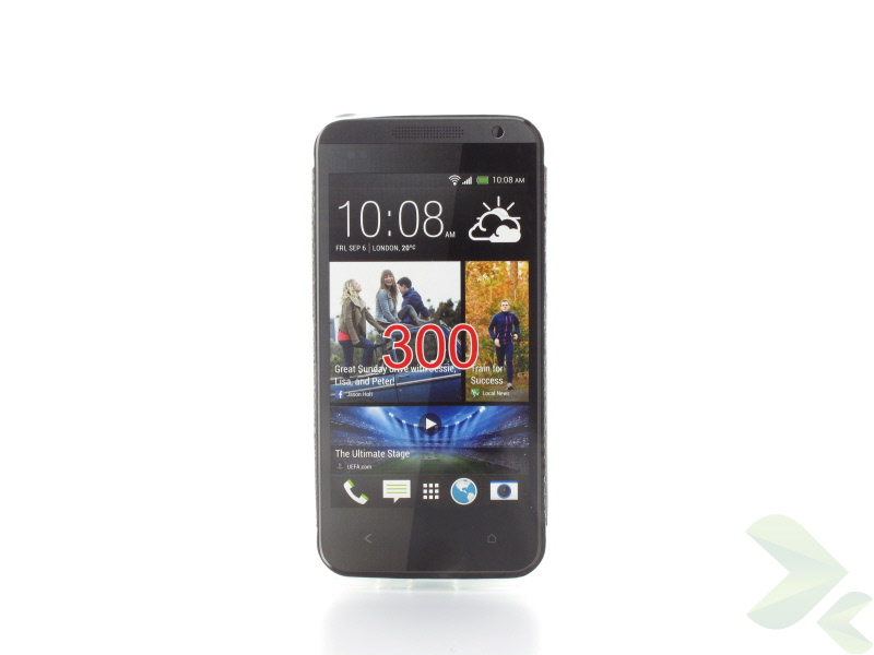 Geffy - Etui HTC Desire 300 TPU mat clear Geffy - Etui HTC Desire 300 TPU mat clear