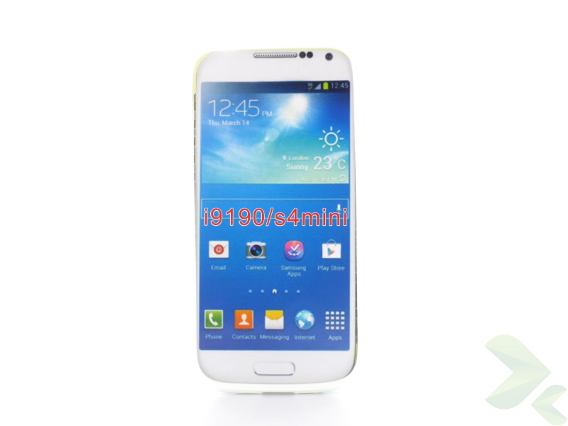 Geffy - Etui Samsung Galaxy S4 Mini TPU solid color white Geffy - Etui Samsung Galaxy S4 Mini TPU solid color white