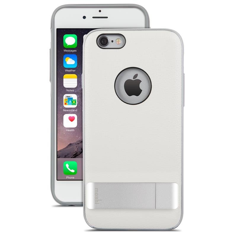 Moshi iGlaze Kameleon - Etui hardshell z podstawką iPhone 6s / iPhone 6 (Ivory White) Moshi iGlaze Kameleon - Etui hardshell z podstawką iPhone 6s / iPhone 6 (Ivory White)