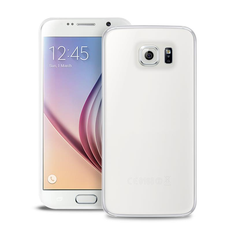 PURO Ultra Slim "0.3" Cover - Zestaw etui + folia na ekran Samsung Galaxy S6 (półprzezroczysty) PURO Ultra Slim "0.3" Cover - Zestaw etui + folia na ekran Samsung Galaxy S6 (półprzezroczysty)